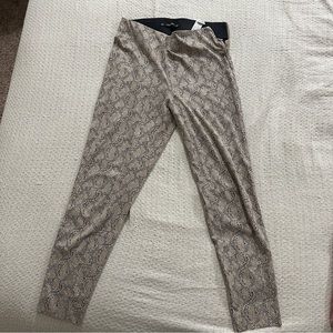 Zara snakeskin leggings